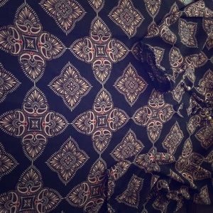 black with bohemian style